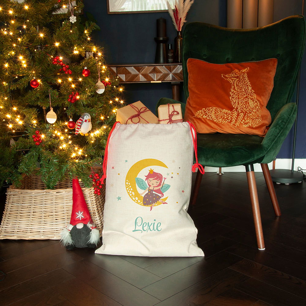 Personalised Fairy Christmas Sack - Lovesakes