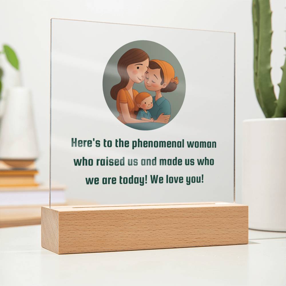 Phenomenal Mom Gift Plaque 