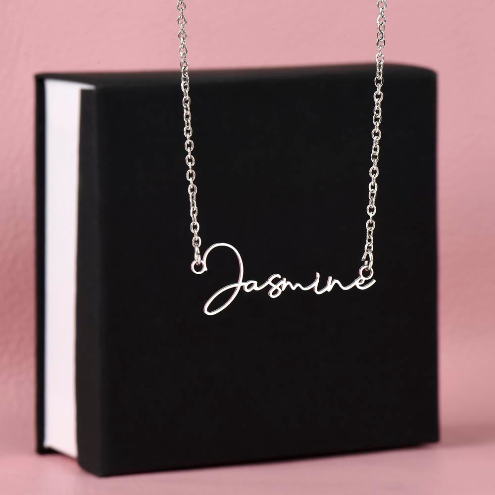 Signature Custom Name Necklace - GiftsofaKind