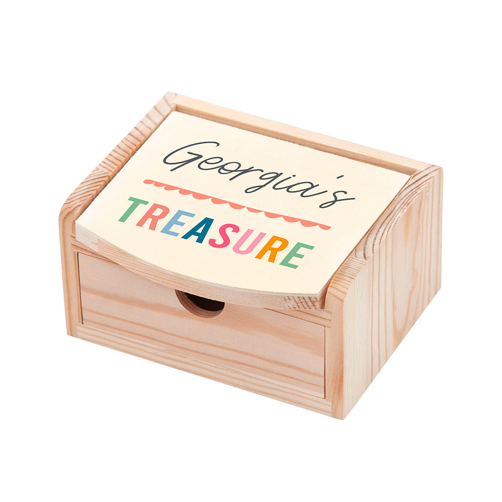 Personalized Jewellery Boxes & Storage - Personalized Kid’s Colourful Jewellery Box 
