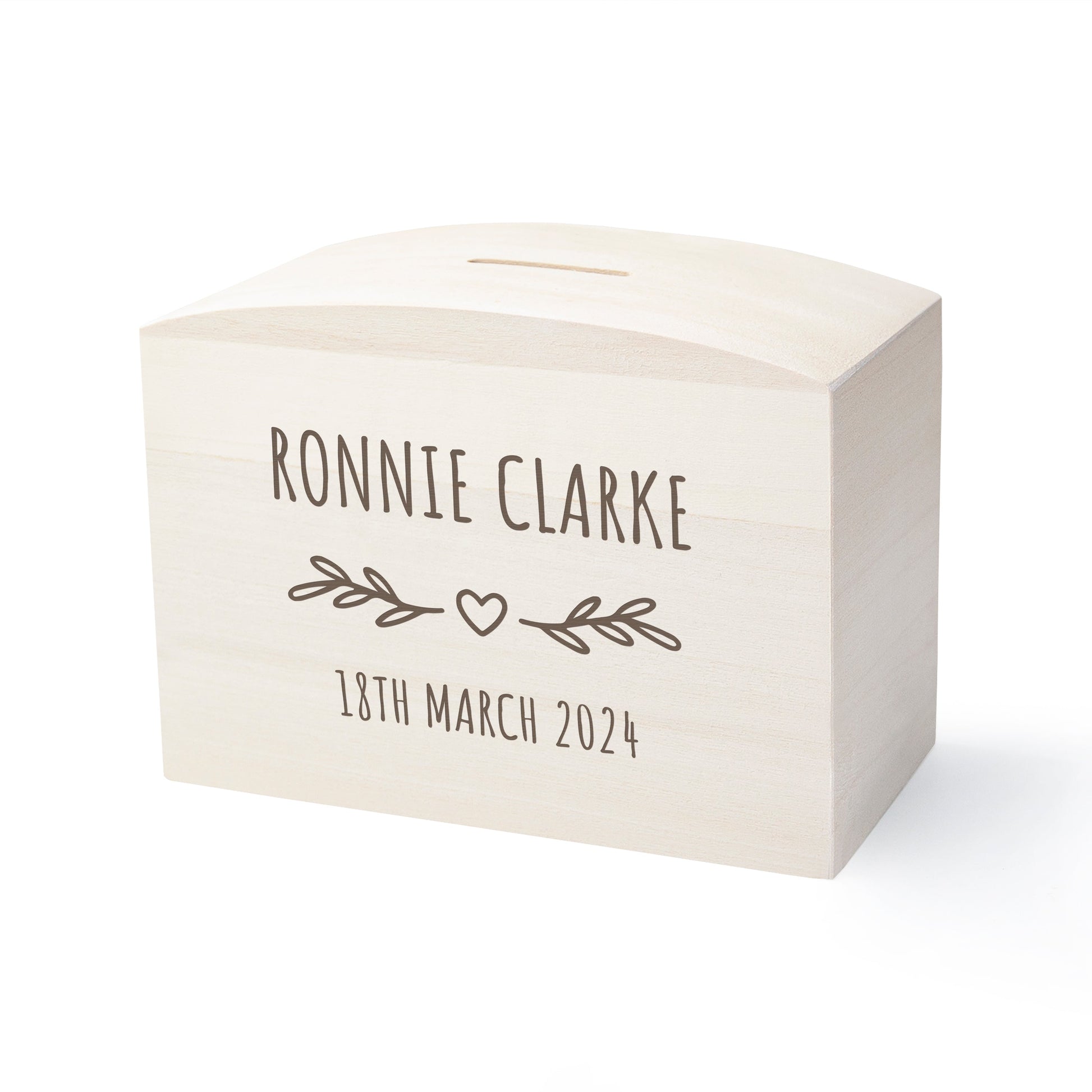 Personalized Money Boxes - Personalized New Baby Money Box 