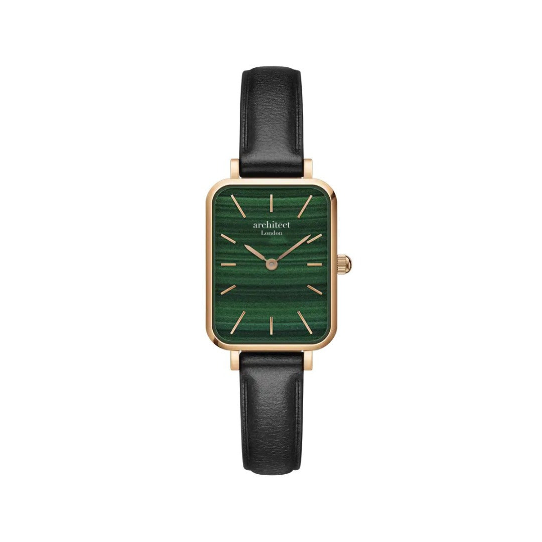 Personalized Ladies' Watches - Architēct Lille Engraved Watch In Pine Green 
