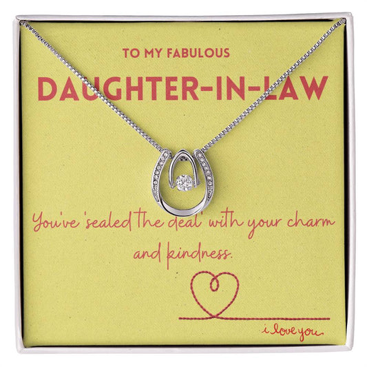Daughter In Law Sealed The Deal Necklace
