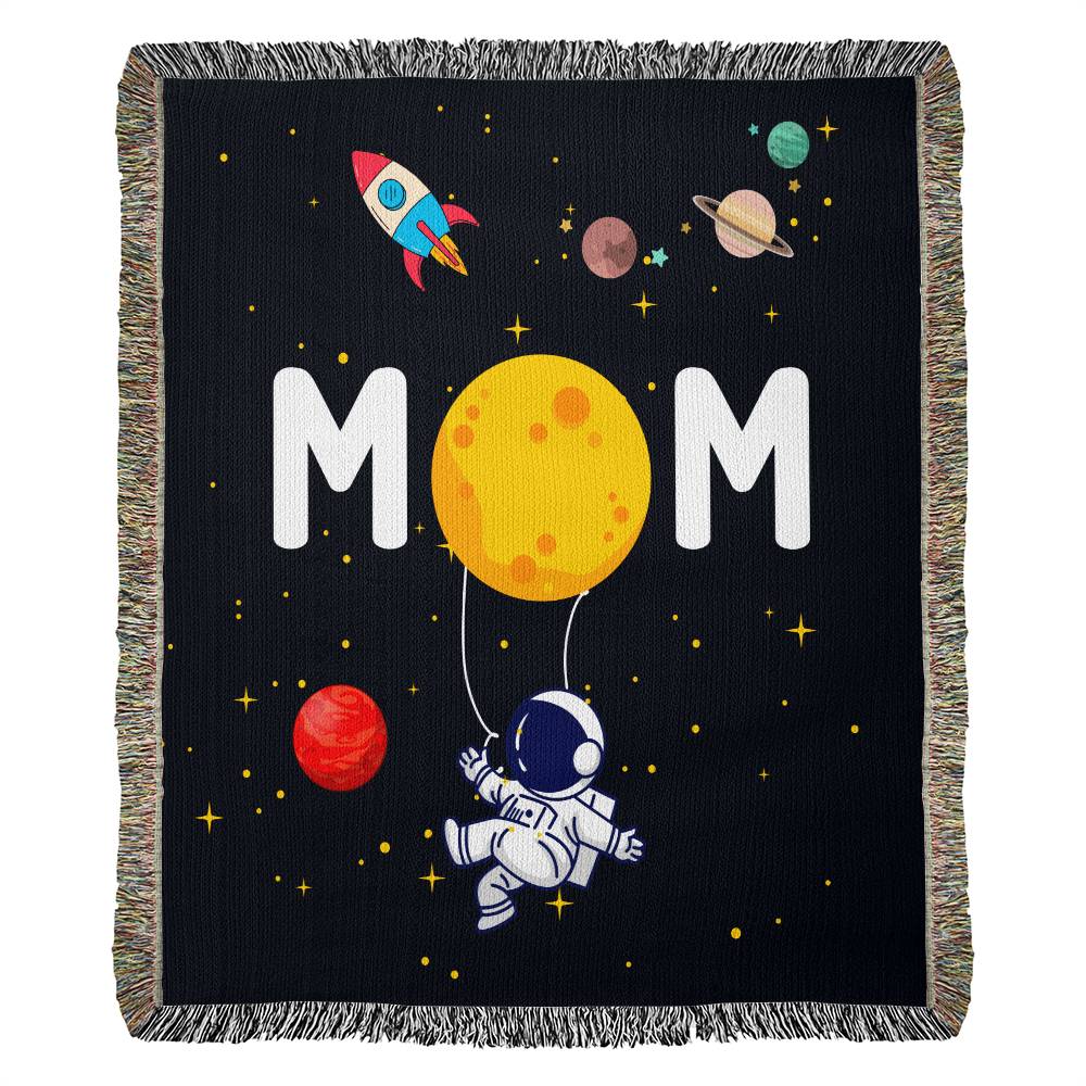 Personalized Blankets - Galaxy Mom - Heirloom Blanket 