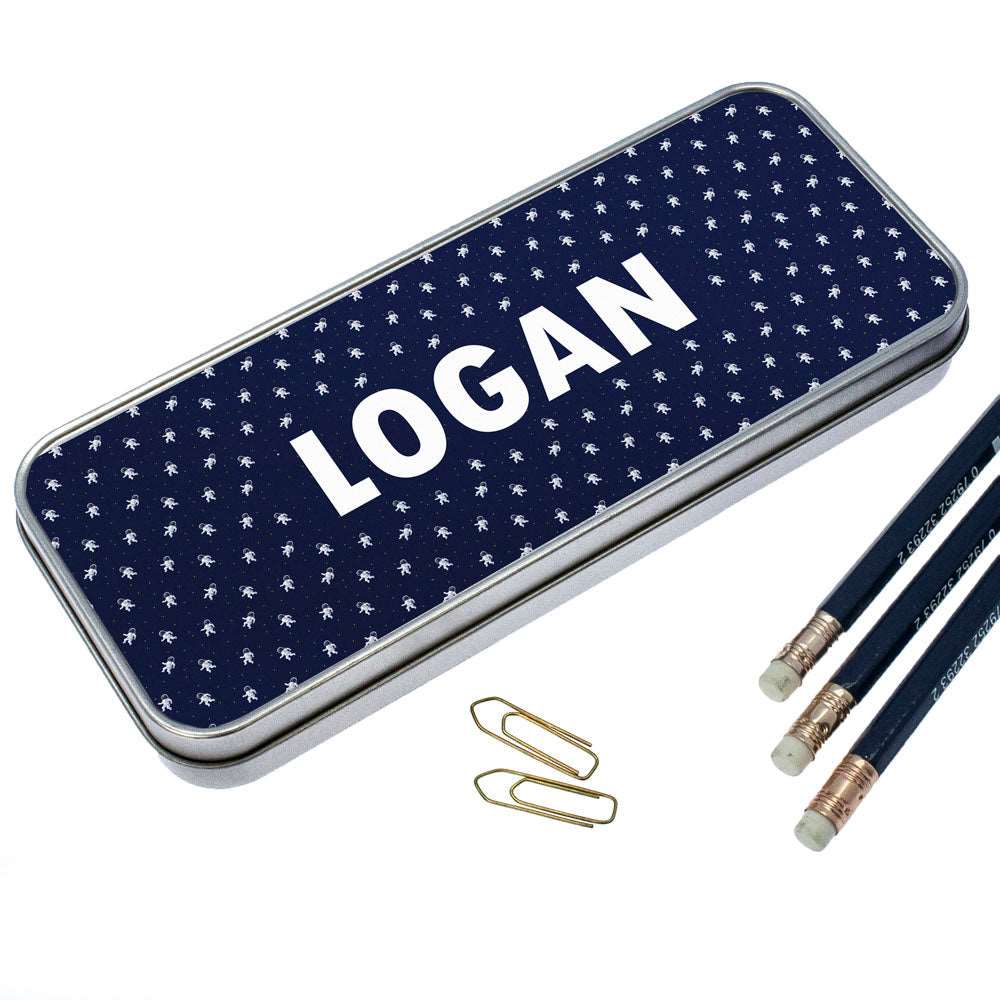 Personalized Pencil Cases - Astronaut Space Themed Pencil Case 