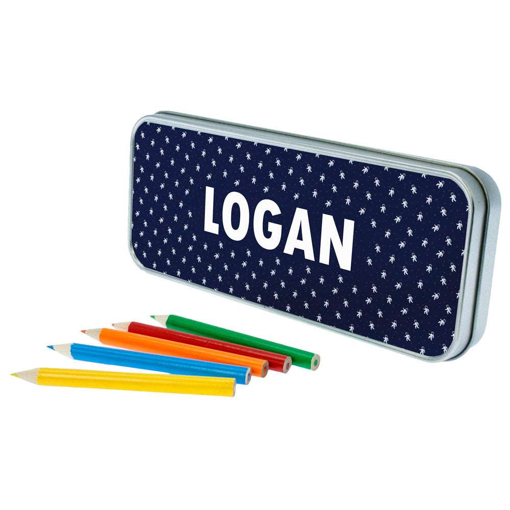 Personalized Pencil Cases - Astronaut Space Themed Pencil Case 