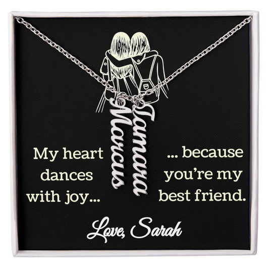 Best Friends Multi-Name Necklace