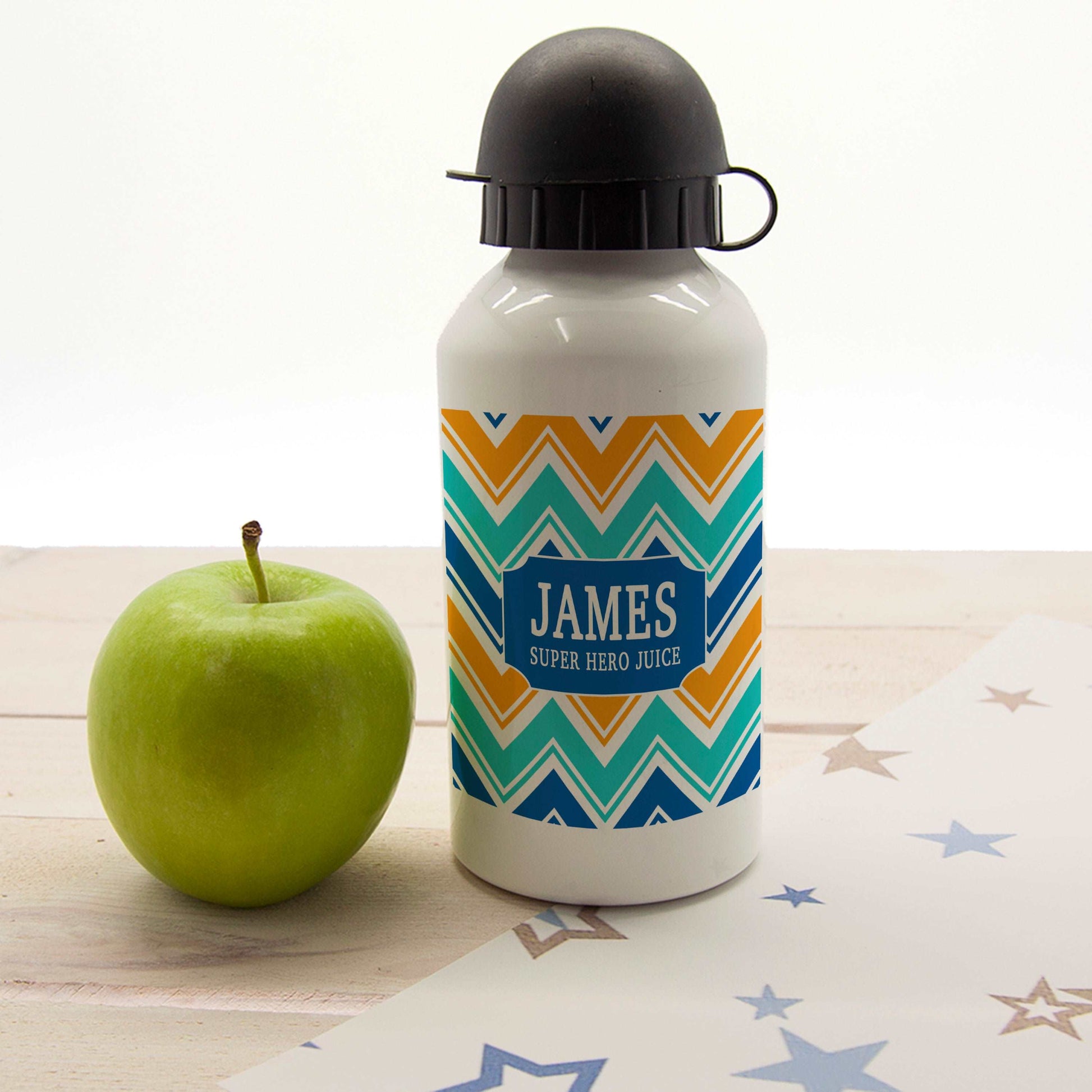 Personalized Water Bottles - Boys Super Hero Juice Personalized Water Bottle 