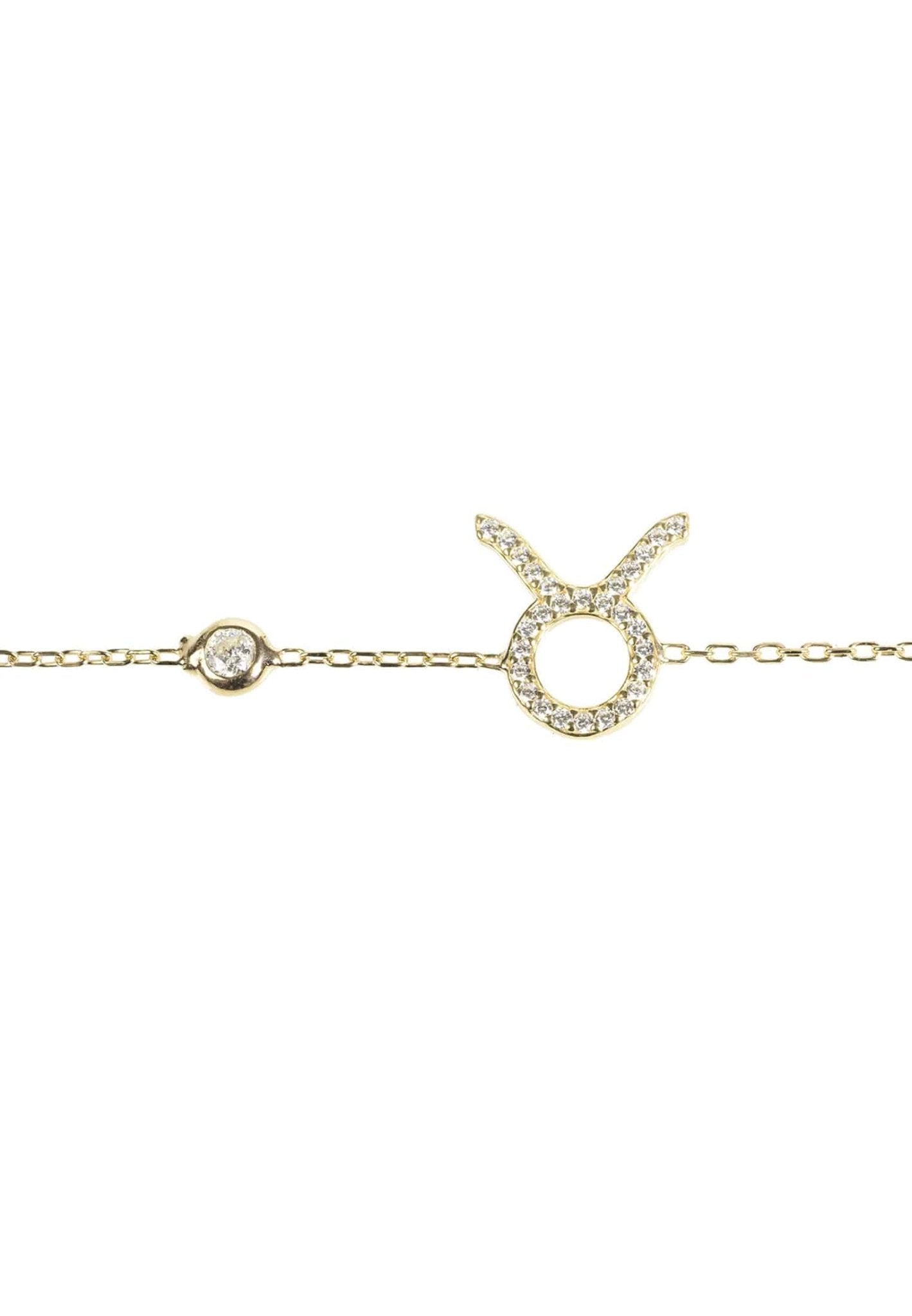 Personalized Bracelets - Zodiac Star Sign Bracelet Taurus 