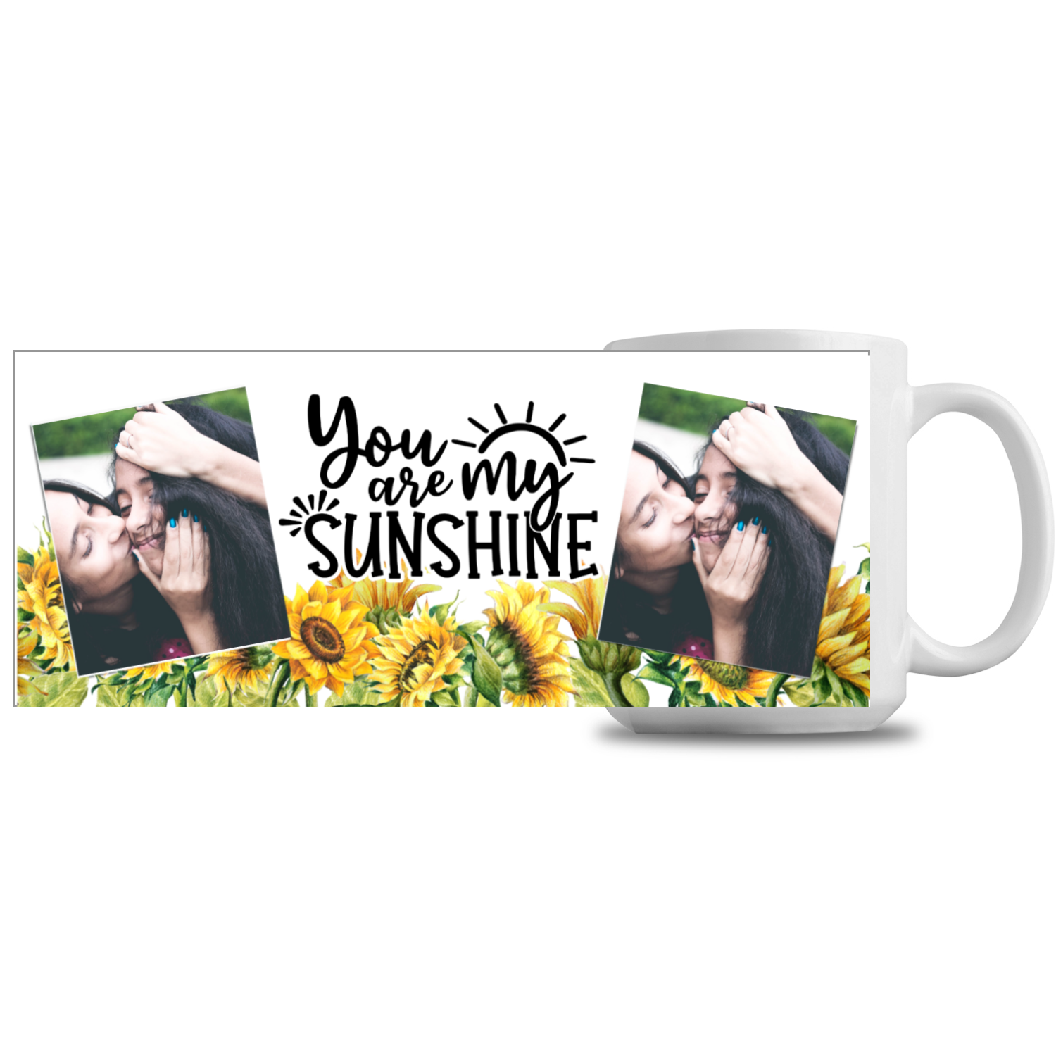 Sunshine Custom Photo Mug - GiftsofaKind