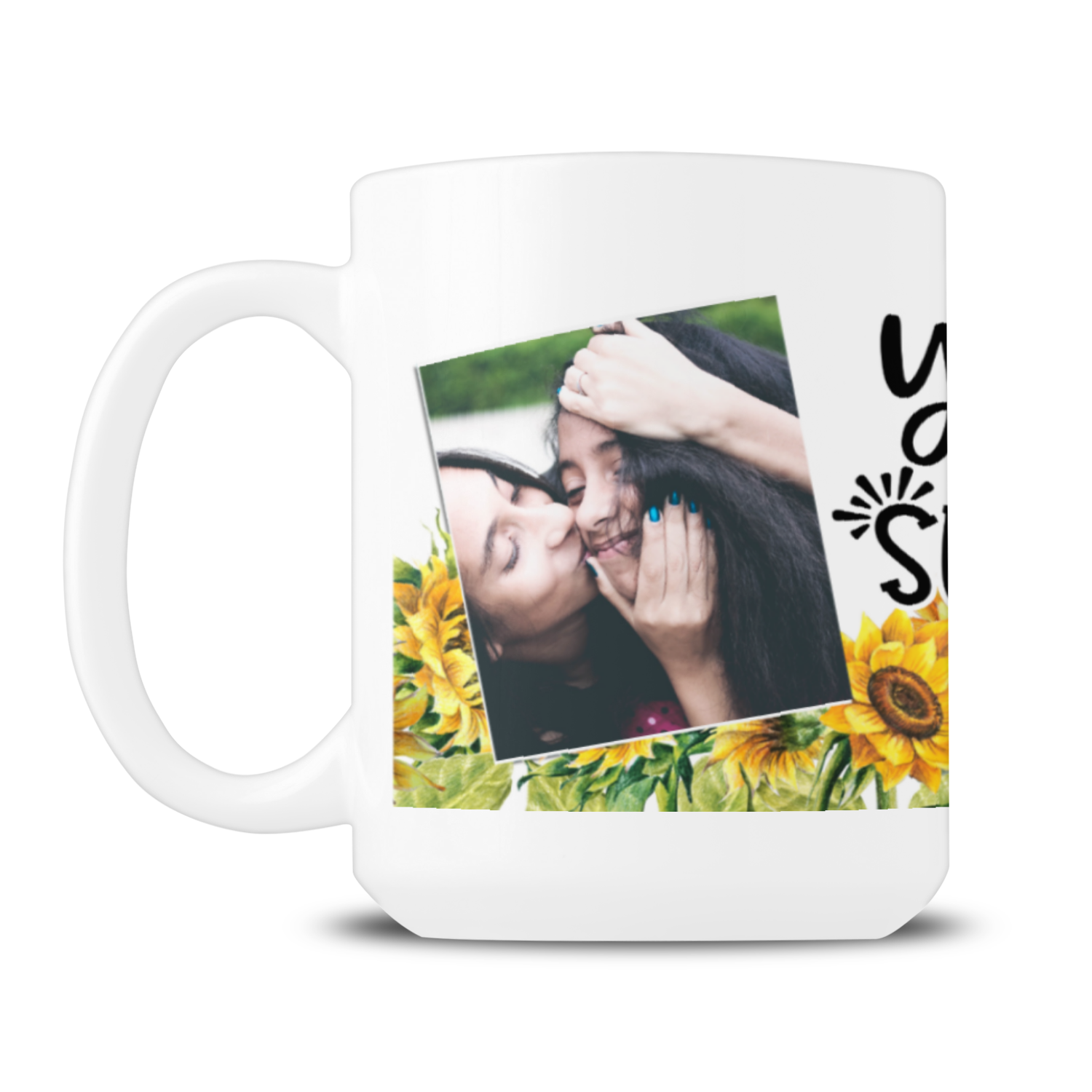 Sunshine Custom Photo Mug - GiftsofaKind