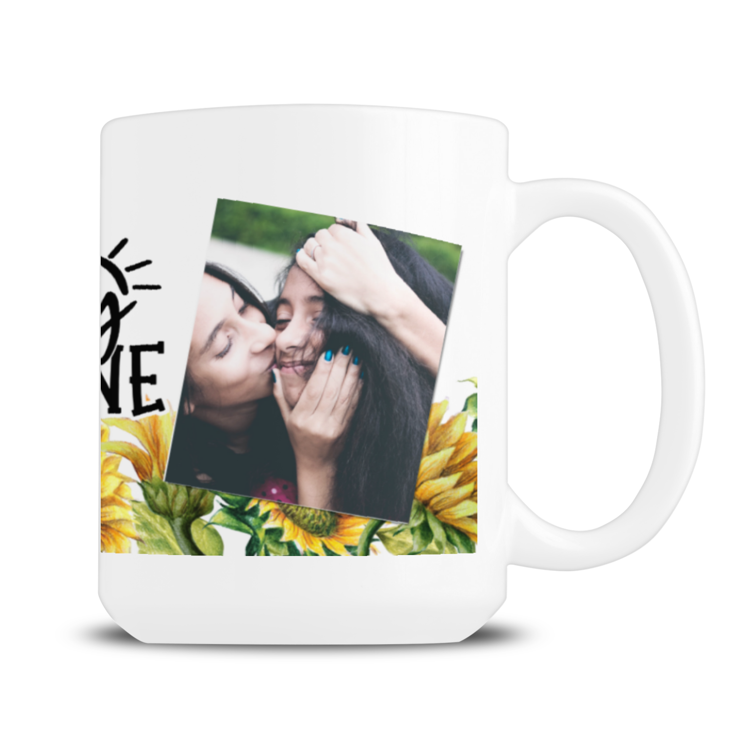 Sunshine Custom Photo Mug - GiftsofaKind