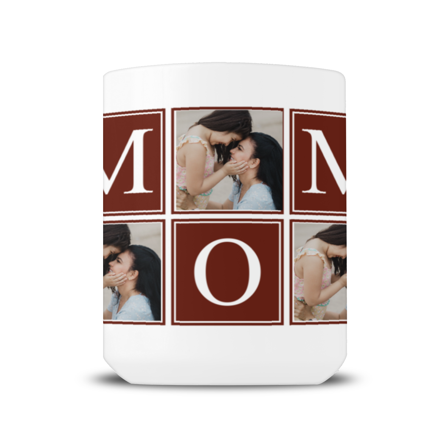 Personalized Mugs - Grande Custom Mom Photo Mug 