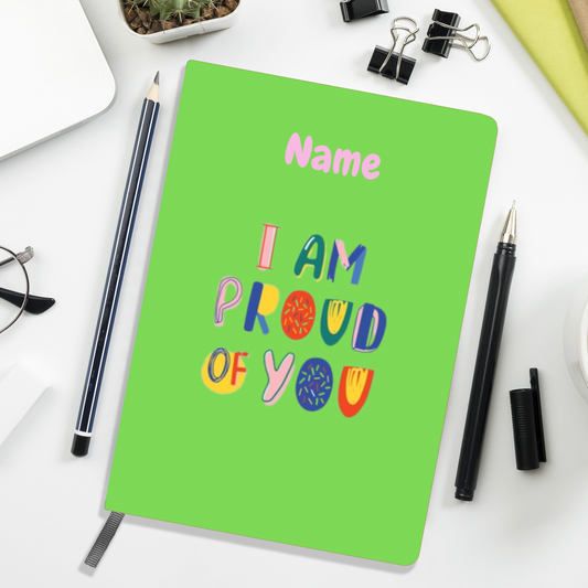 Personalized Notebook for Kids - Proud Of You