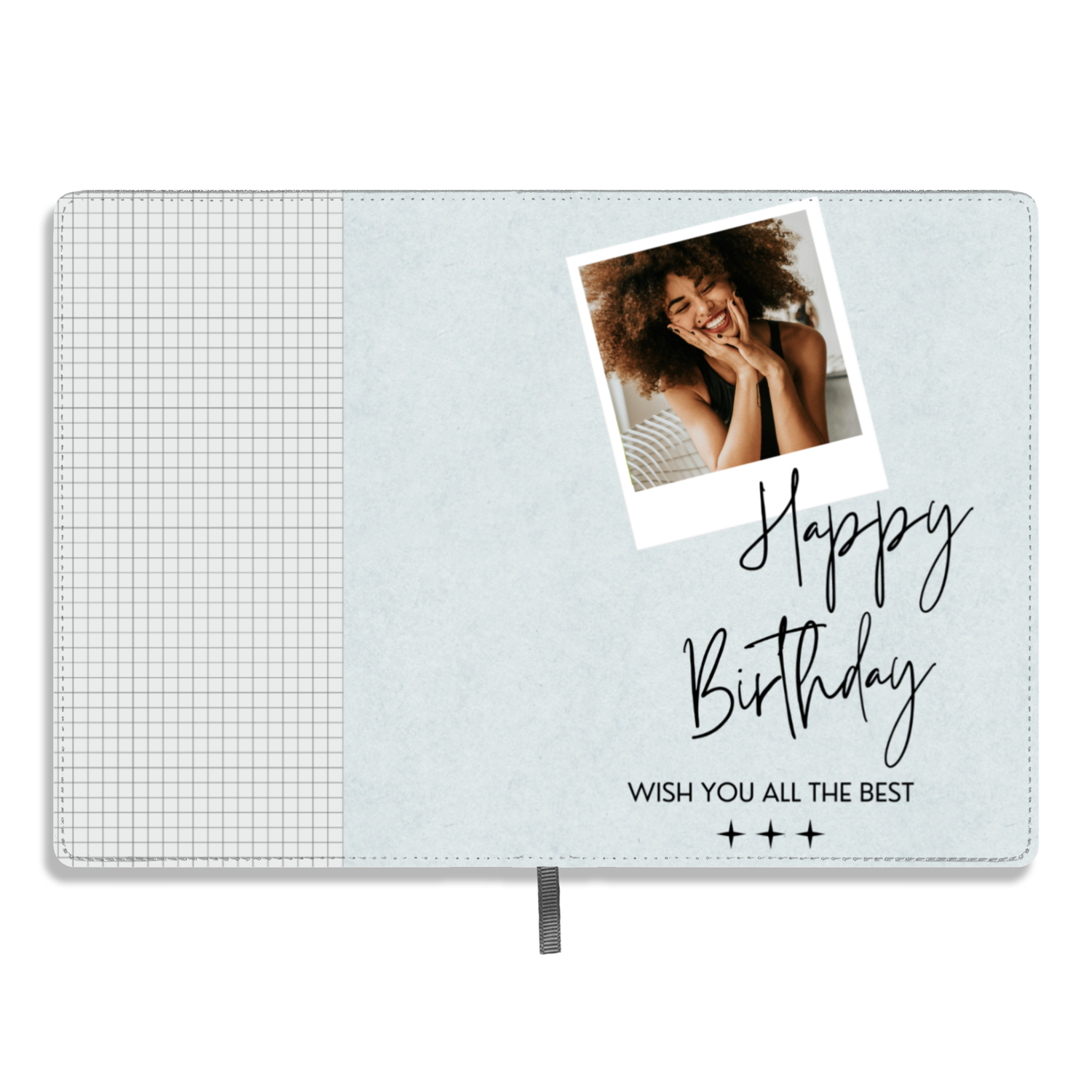 Personalized Notebook/Journals - Custom Photo Birthday Journal 