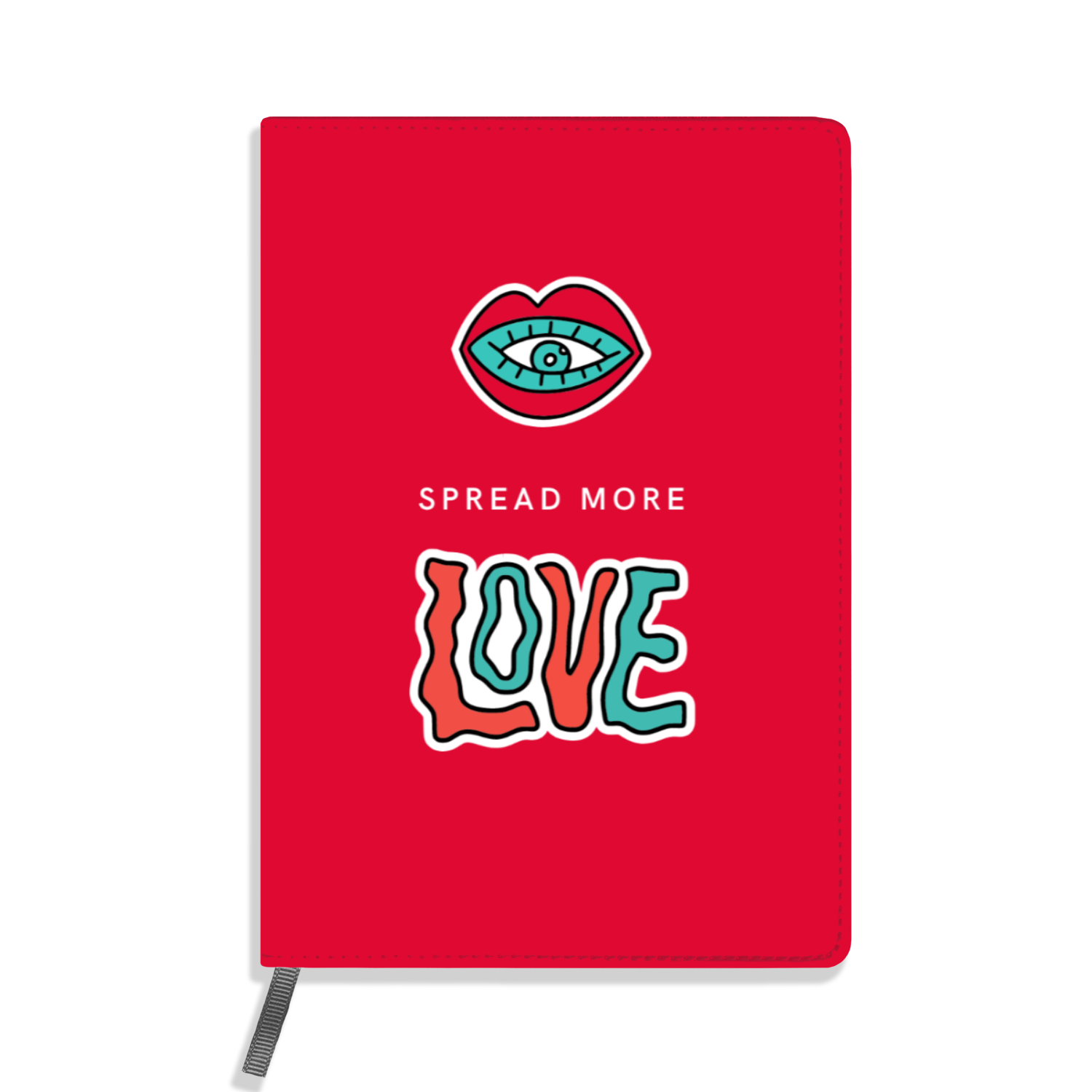 Personalized Notebook/Journals - Faux Leather Journal - Spread More Love 