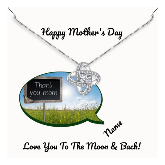 Mother's Love Knot Necklace