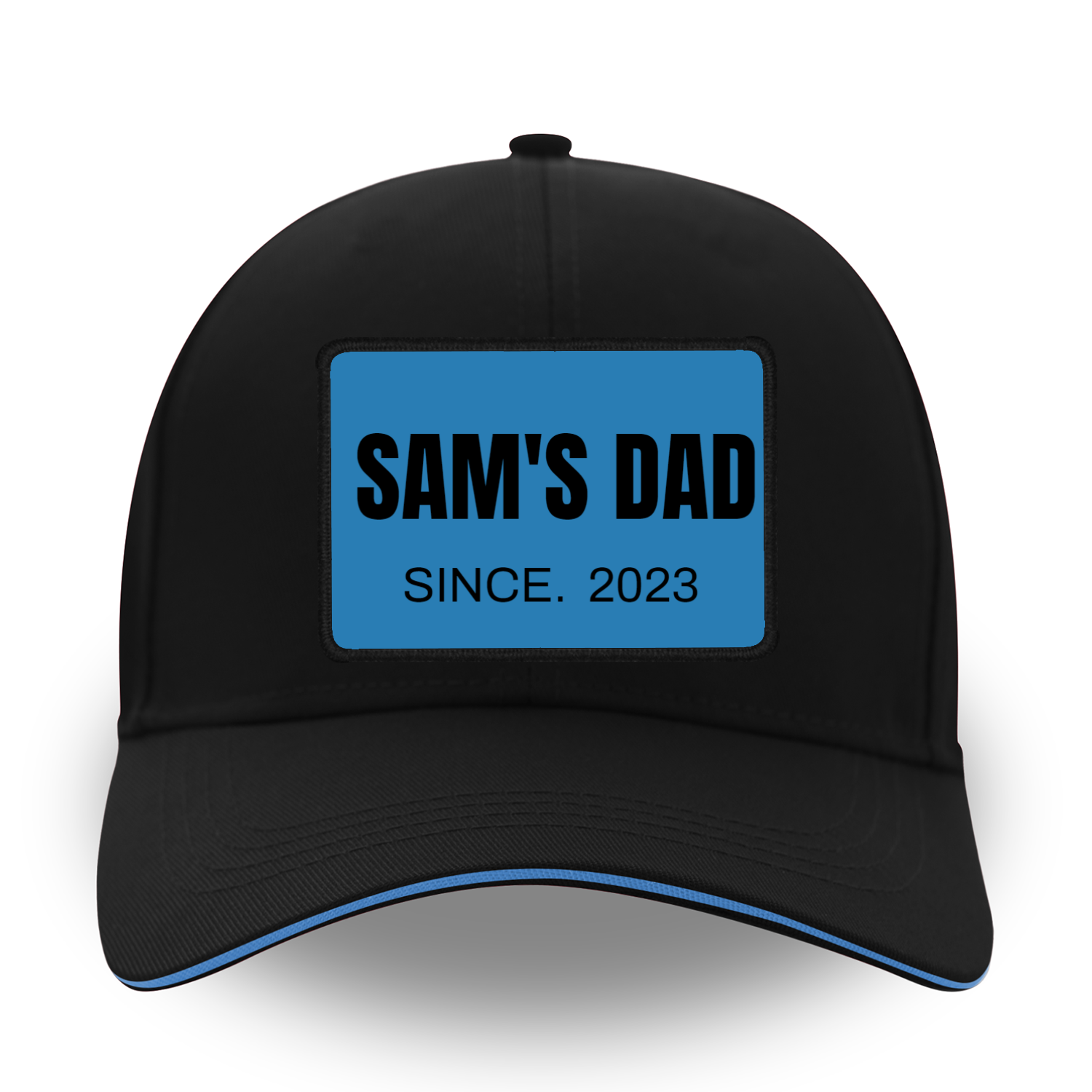 Personalized Face Caps - 5-Panel Custom Beechfield Face Cap 