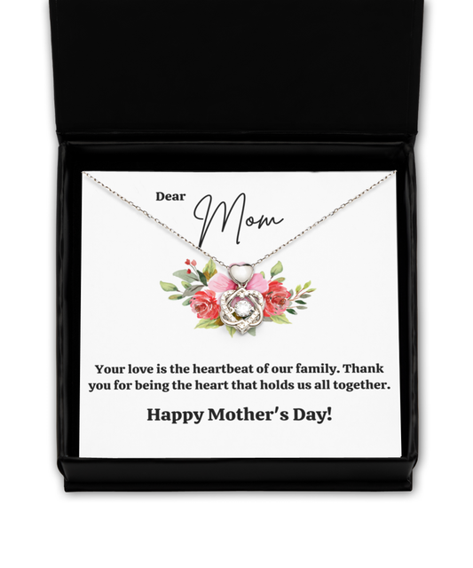 Mother's Day Jewelry - Heartbeat of Our Family