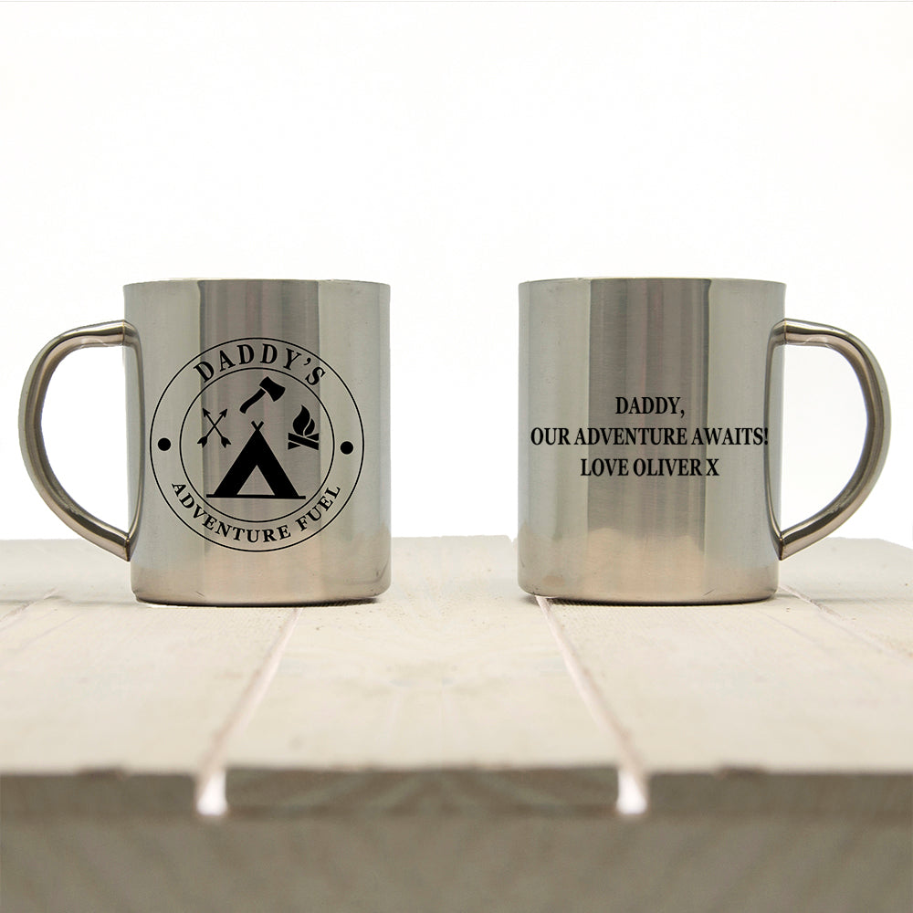 Personalized Mugs - Personalized Gentlemen's Adventure Fuel Outdoor Mug 