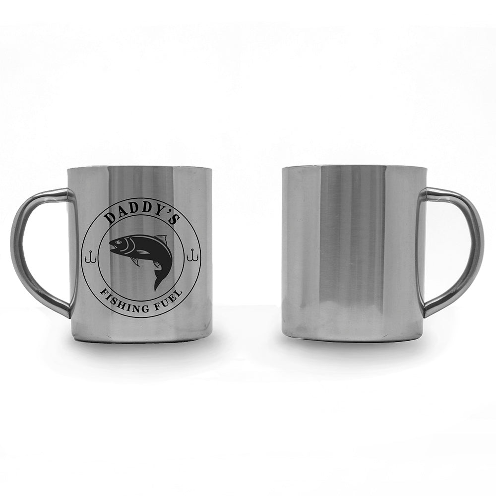 Personalized Mugs - Personalized Gentlemen's Fishing Fuel Outdoor Mug 
