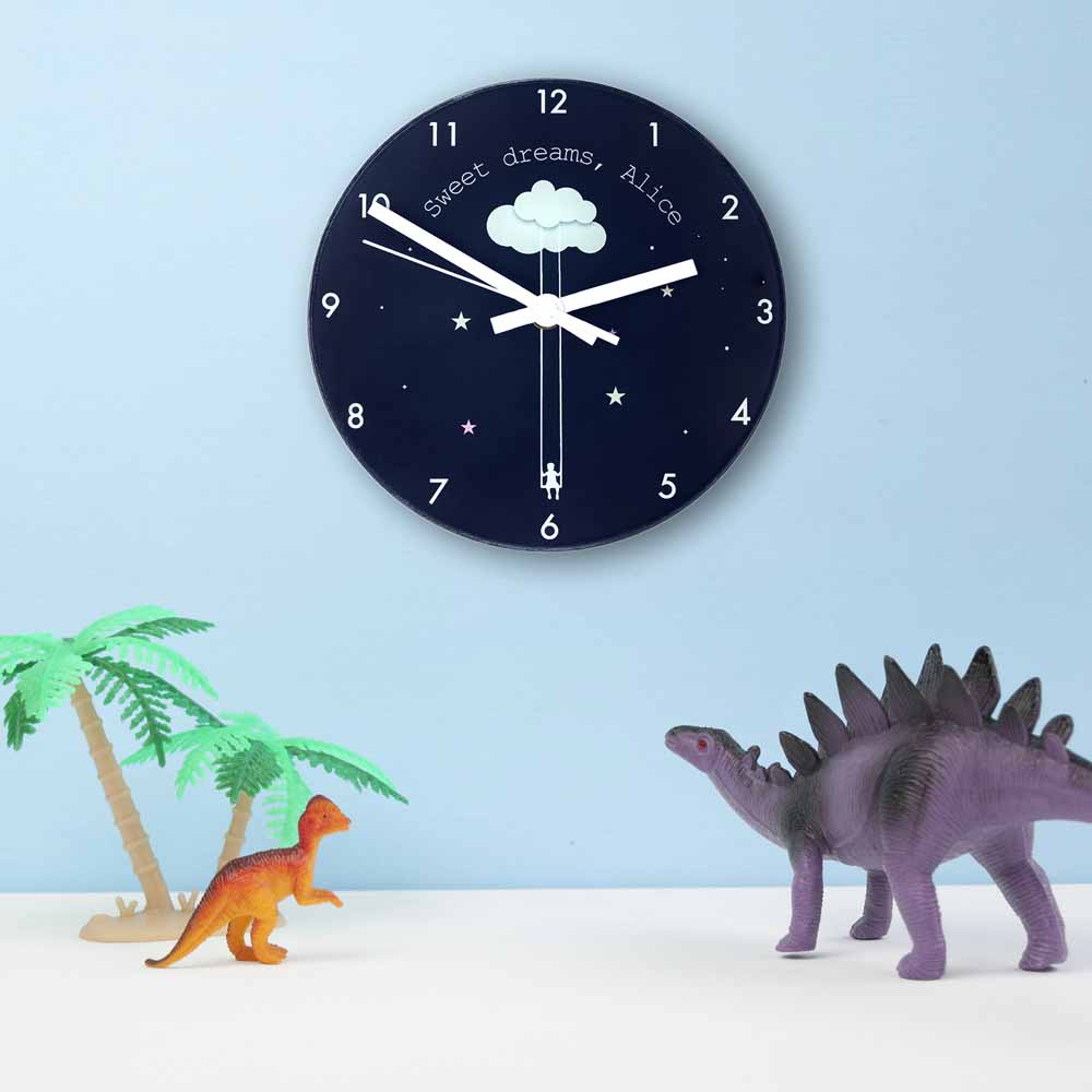 Personalized Clocks - Personalized Sweet Dreams Wall Clock 