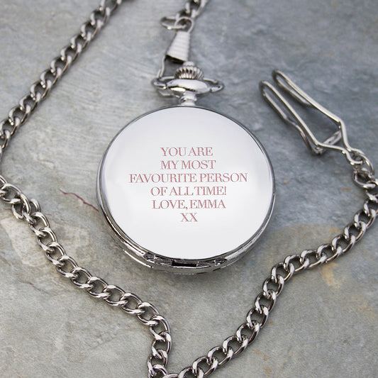 Personalized Heritage Pocket Watch