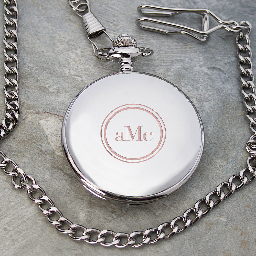 Personalized Pocket Watches - Personalized Heritage Pocket Watch 