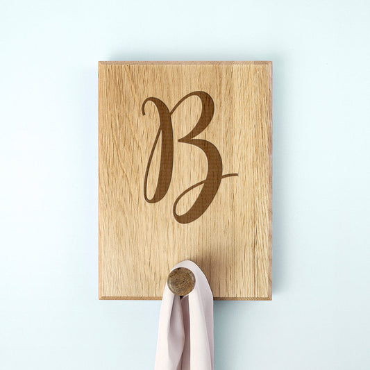 Personalized Wooden Peg Hook