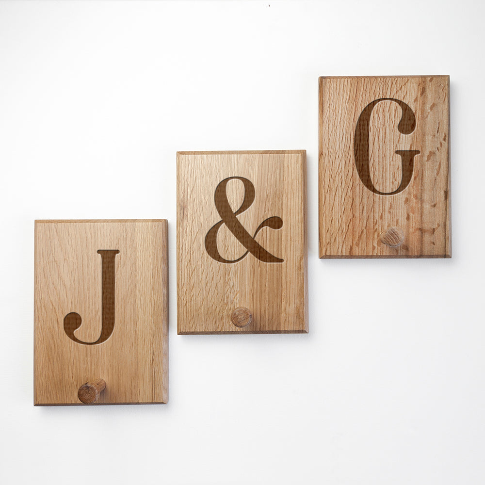 Personalized Coat Peg Hooks - Personalized Wooden Peg Hook 