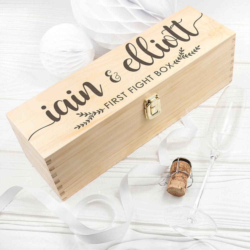 Personalized Keepsakes - Personalised First Fight Box 