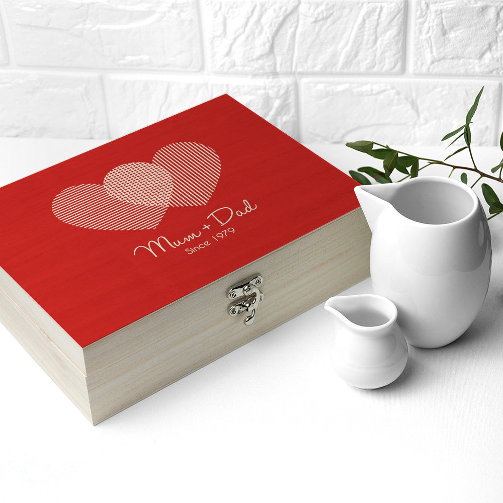 Personalised Venn Diagram Tea Box - Lovesakes