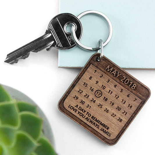 Personalized A Day To Remember Square Keyring