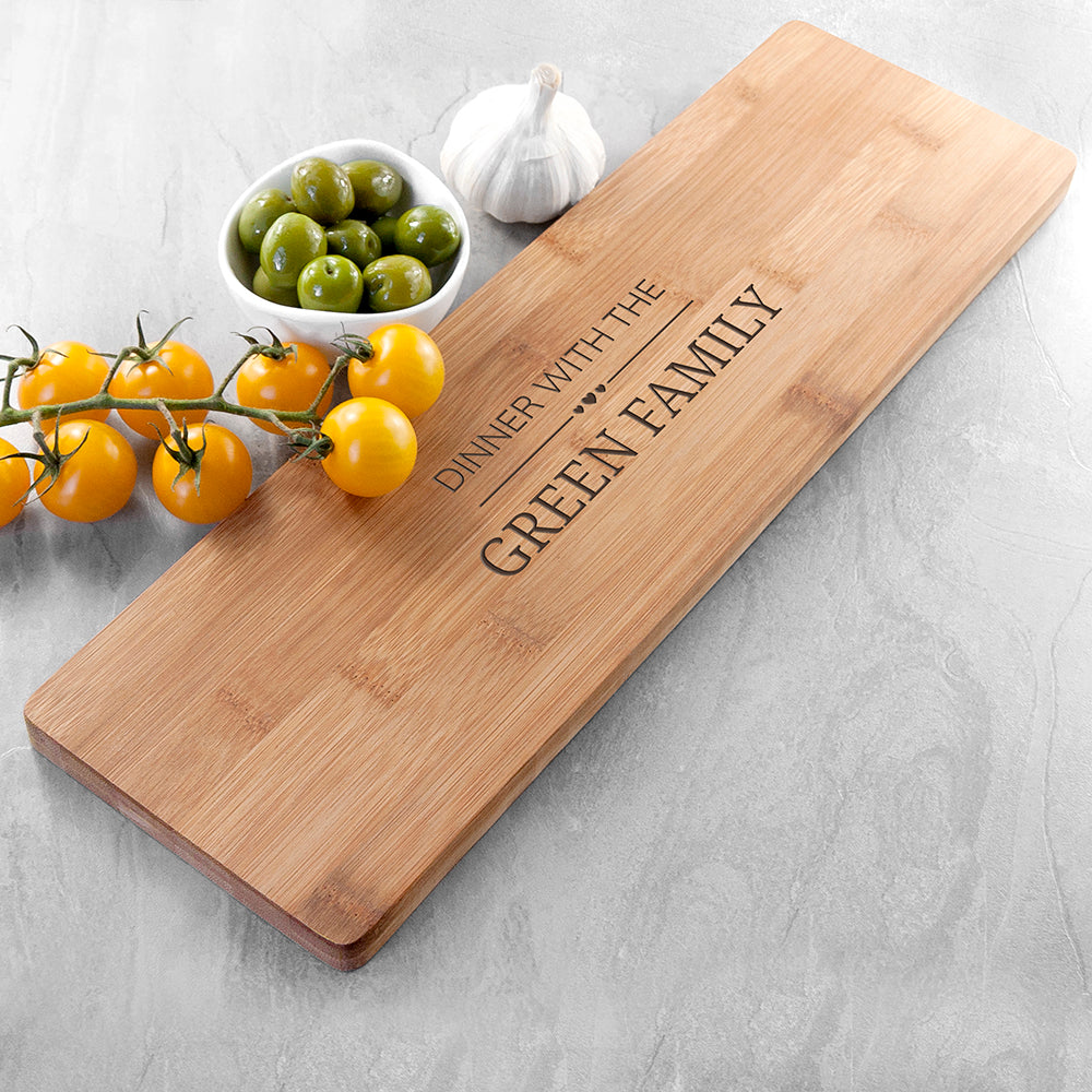 Personalized Family Dinner Serving Board - GiftsofaKind