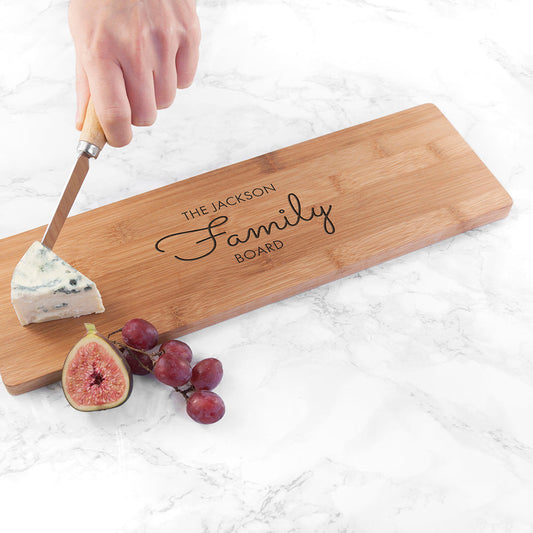 Personalized Family Serving Board