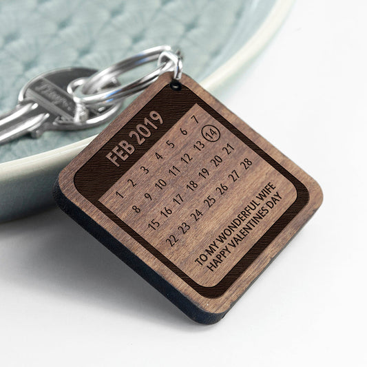 Personalized A Day To Remember Square Keyring