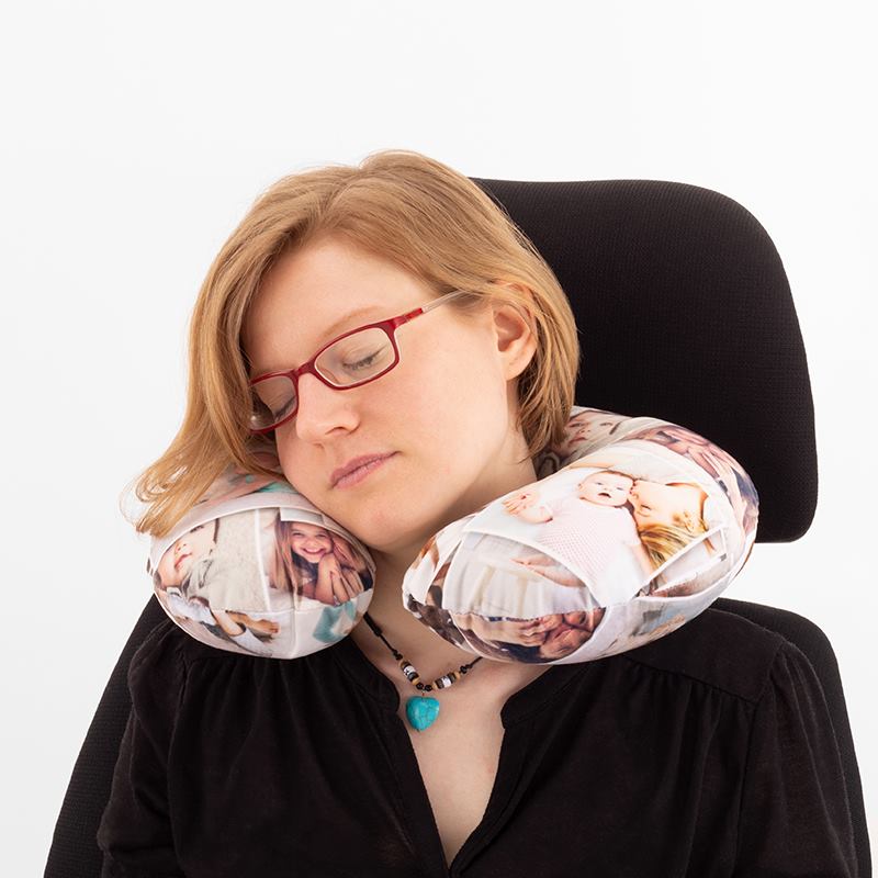 Personalized Travel Pillow - Personalized Neck Pillow 