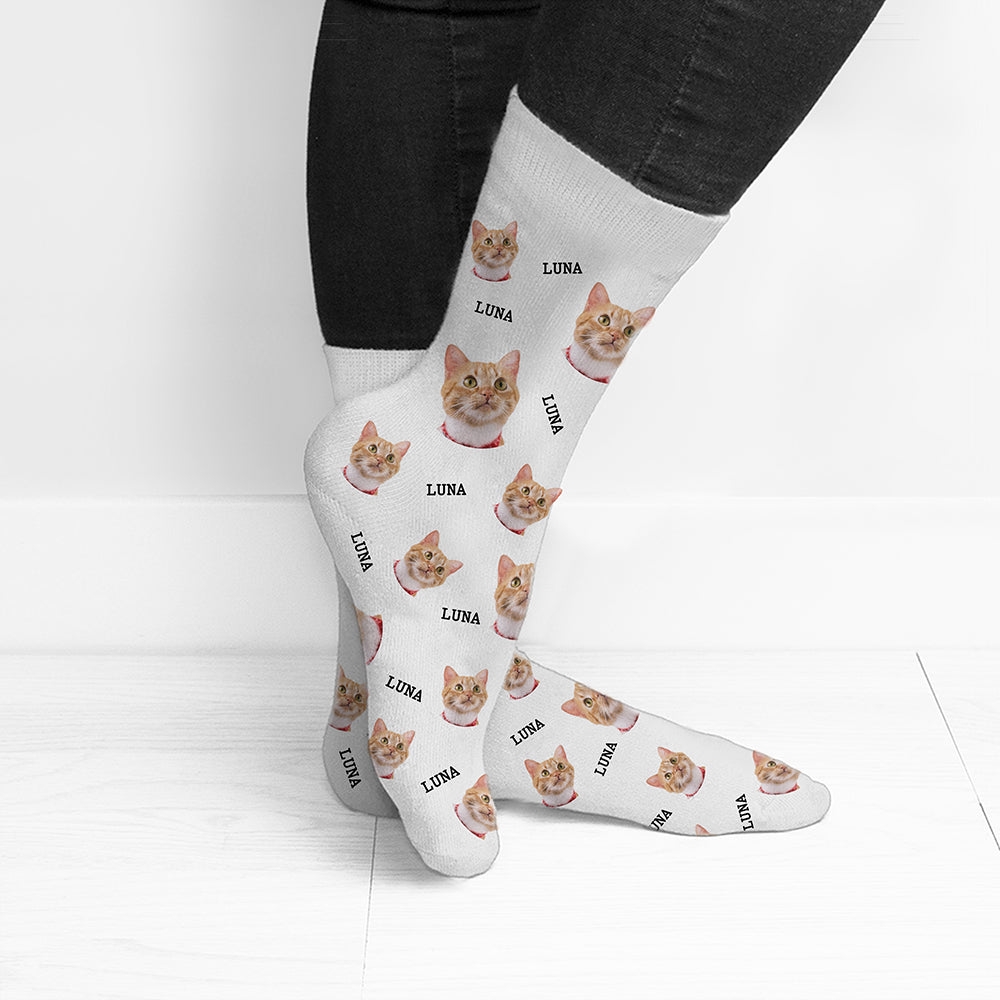 Personalized Pet Photo Socks - Lovesakes