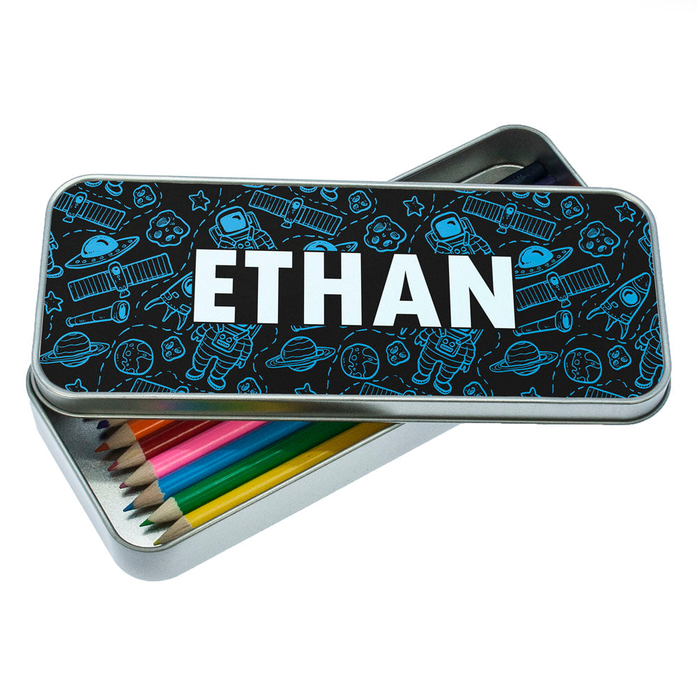 Personalized Pencil Cases - Space Themed Pencil Case 